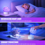 Aurora Borealis 2 in 1 Light with Remote Control, 16 Colors & 4 Modes - Image 5