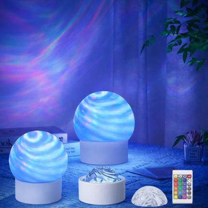 Aurora Borealis 2 in 1 Light with Remote Control, 16 Colors & 4 Modes