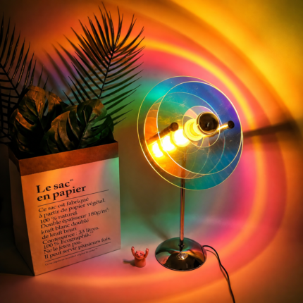 Bauhaus Acrylic Table Lamp | USB LED Designer Light | Inan Limited™